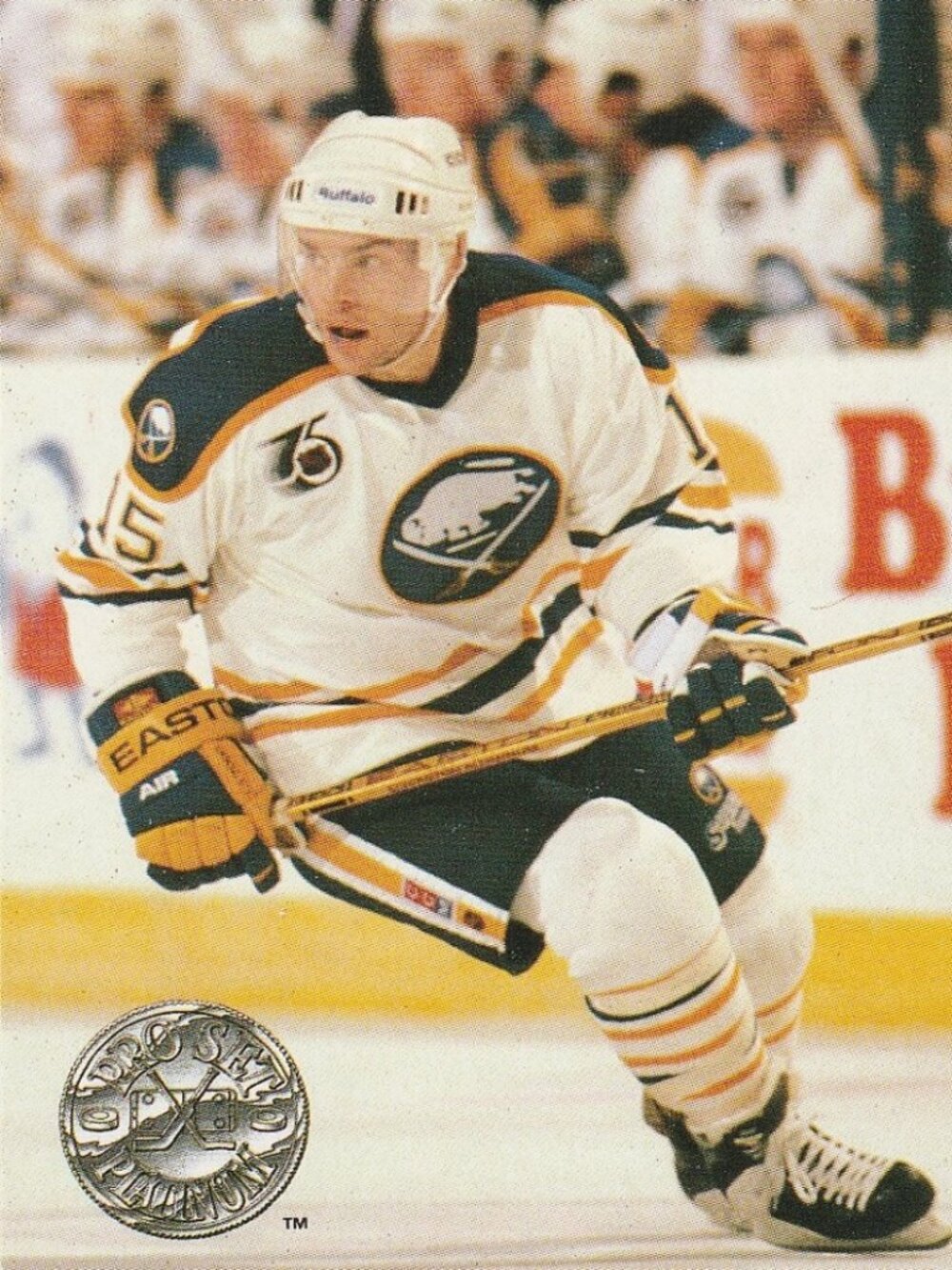 Randy Wood - 1992 Pro Set Platinum Performer Hockey Card